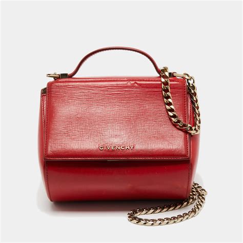 givenchy mini pandora bags red|givenchy pandora bag sale.